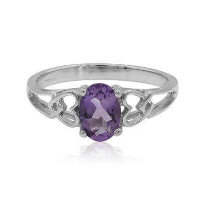 Amethyst Silver Ring
