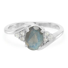 Labradorite Silver Ring