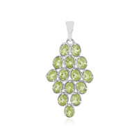 Peridot Silver Pendant