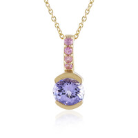 9K Tanzanite Gold Necklace