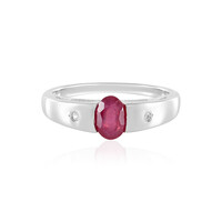 Madagascar Ruby Silver Ring