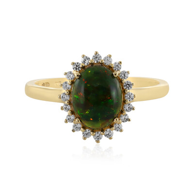 9K Mezezo Opal Gold Ring (Adela Gold)
