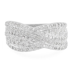 Zircon Silver Ring