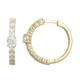 Zircon Silver Earrings (Adela Silber)