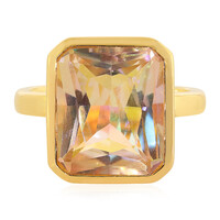 Luna Quartz Silver Ring