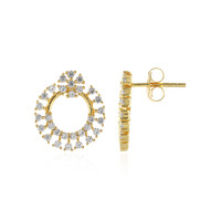 Zircon Silver Earrings