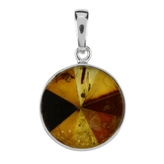 Baltic Amber Silver Pendant