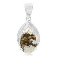 Magnesite Silver Pendant