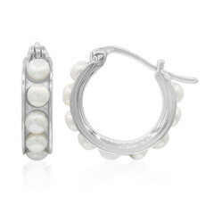 Freshwater pearl Silver Earrings (TPC)