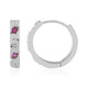 Madagascar Ruby Silver Earrings