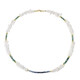 White Quartz Silver Necklace