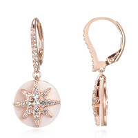Mother of Pearl Silver Earrings