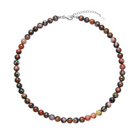 Agate Silver Necklace