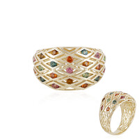 9K Indicolite Gold Ring (Ornaments by de Melo)