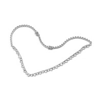 White Topaz Silver Necklace