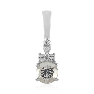 Danburite Silver Pendant