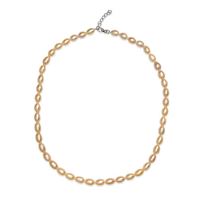 Freshwater pearl Silver Necklace (TPC)