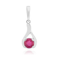 Bemainty Ruby Silver Pendant