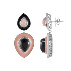 Black Onyx Silver Earrings (Dallas Prince Designs)