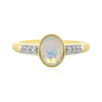Welo Opal Silver Ring