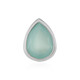 Aqua Chalcedony Silver Pendant (MONOSONO COLLECTION)