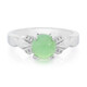 Imperial Chrysoprase Silver Ring