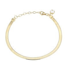White Topaz Silver Bracelet