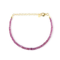 Tanzanian Ruby Silver Bracelet