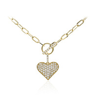 14K I1 (H) Diamond Gold Necklace (CIRARI)
