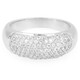 White Sapphire Silver Ring