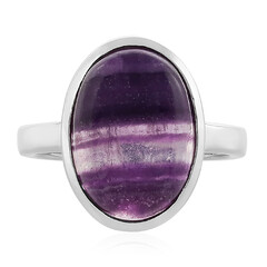 Fluorite Silver Ring