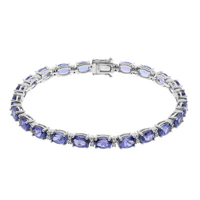 14K AAA Tanzanite Gold Bracelet (CIRARI)