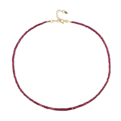 Madagascar Ruby Silver Necklace