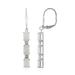 Welo Opal Silver Earrings