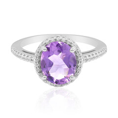 Amethyst Silver Ring