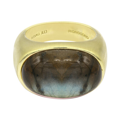 Labradorite Silver Ring (MONOSONO COLLECTION)