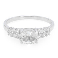 Petalite Silver Ring