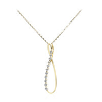14K I1 (H) Diamond Gold Necklace (CIRARI)