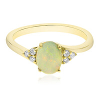 10K AAA Welo Opal Gold Ring