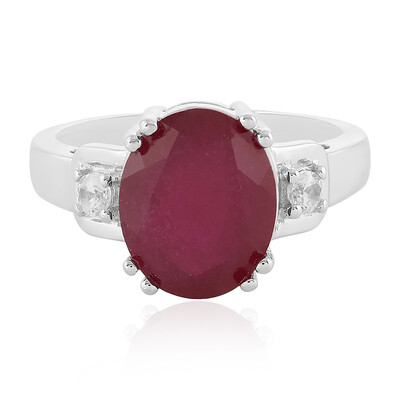 Madagascar Ruby Silver Ring