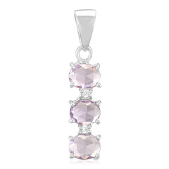 Mozambique Sapphire Silver Pendant