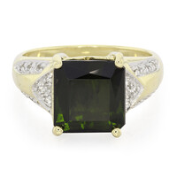 9K Santa Rosa Tourmaline Gold Ring