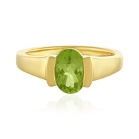 Peridot Silver Ring