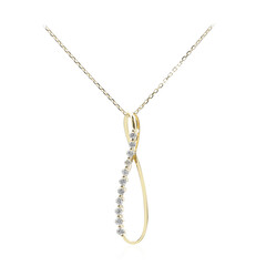 14K I1 (H) Diamond Gold Necklace (CIRARI)