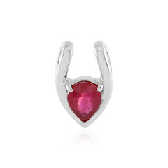 Bemainty Ruby Silver Pendant