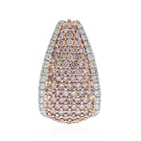 18K I1 Pink Diamond Gold Pendant (CIRARI)