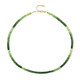 Tanzanian Tsavorite Silver Necklace