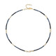Blue Sapphire Silver Necklace (Riya)