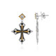 Zircon Silver Earrings (Dallas Prince Designs)