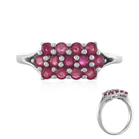 Madagascar Ruby Silver Ring